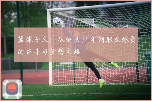 篮球李文：从街头少年到职业球员的奋斗与梦想之路