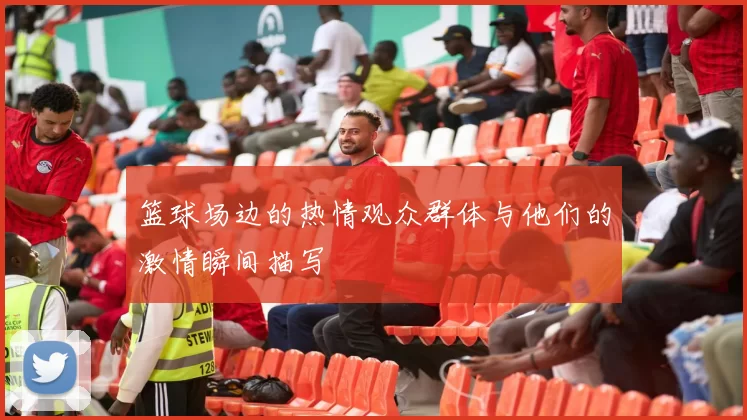 篮球场边的热情观众群体与他们的激情瞬间描写